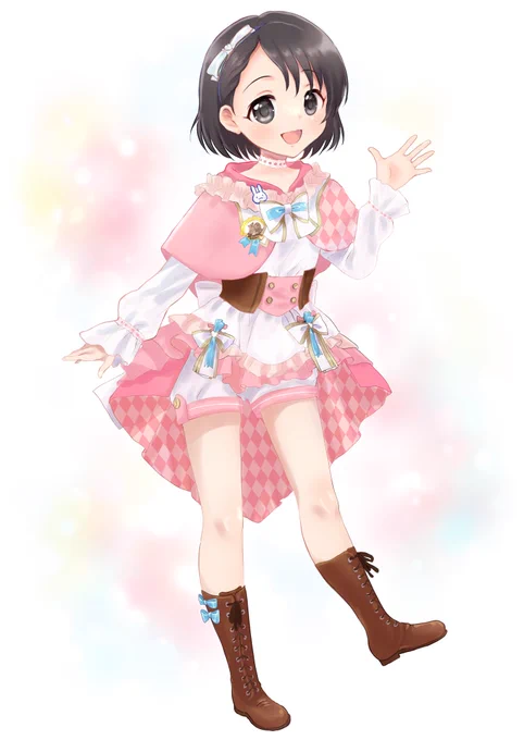 Skebご依頼よりピクシーケープの佐々木千枝ちゃん 