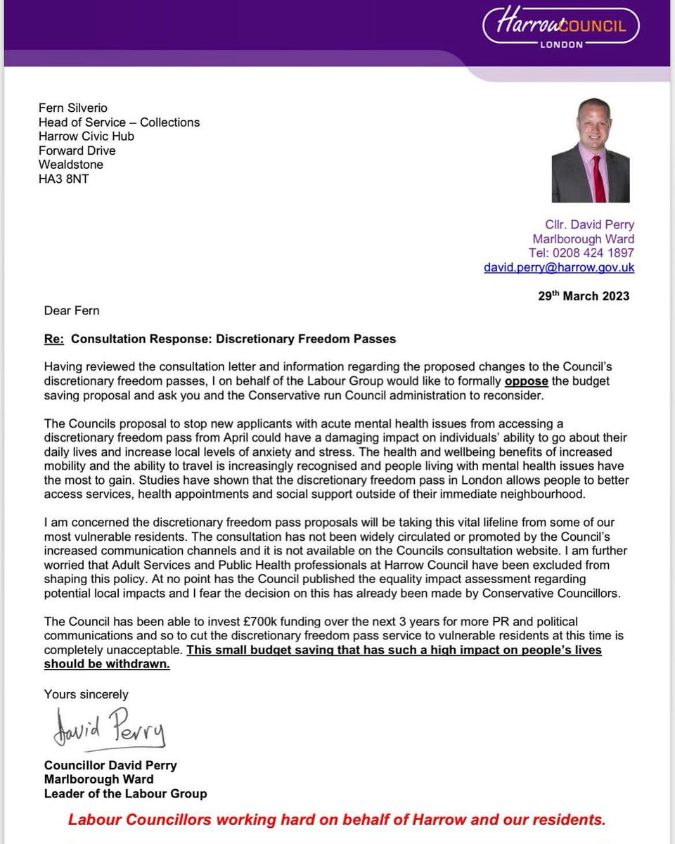 Harrow Labour Party tweet media