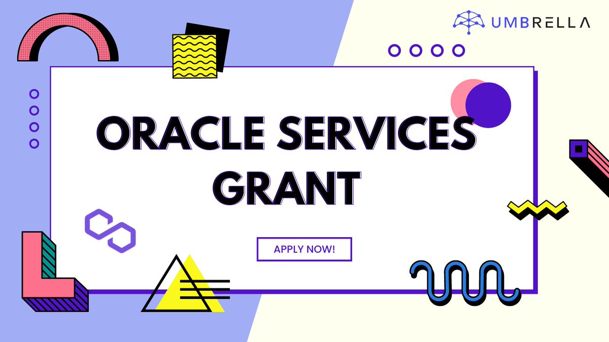 ⏰⏰⏰ Hurry Up! 

The $UMB Oracle Grant on @0xPolygonLabs and @Avax  is only available for a limited time! 

If your project requires high volume, frequently updated, or customizable #data feeds, this is your chance to access our #oracle services for free through our Oracle
