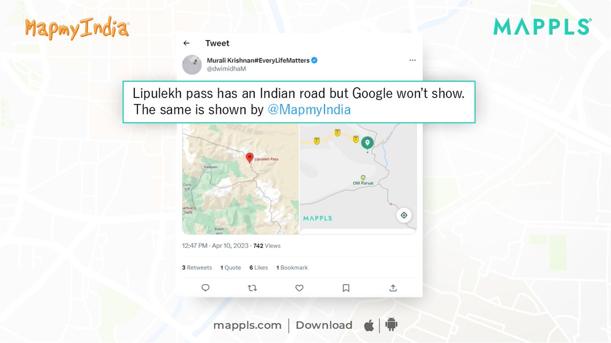 MapmyIndia Maps tweet media