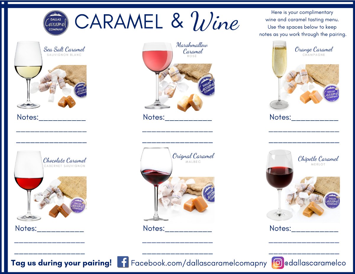 DallasCaramelCo's tweet photo. Wine Lover🍷 AND A Caramel Lover? - https://t.co/jC1DFlhgGz https://t.co/eMIZntOV4R