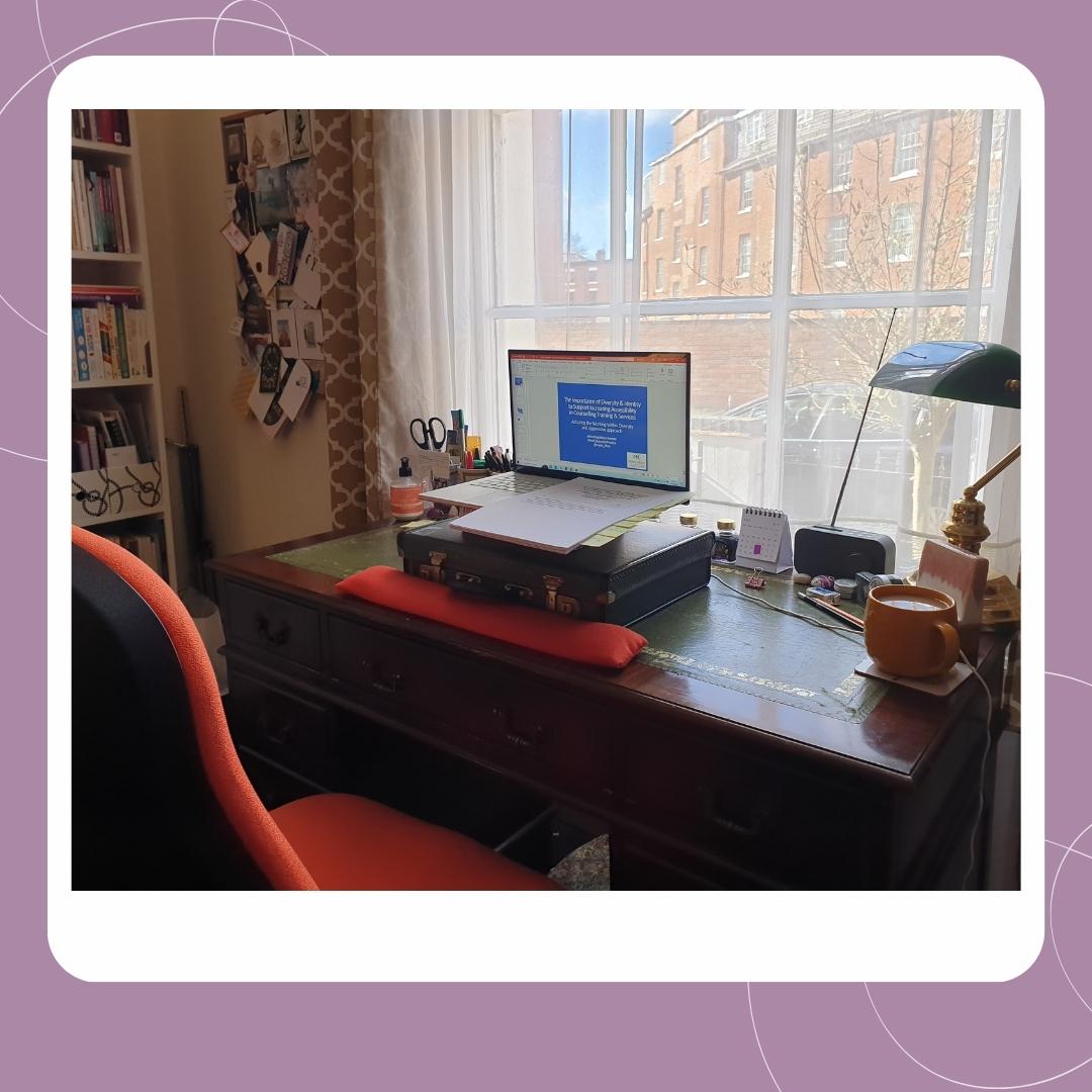 Lights camera action! Ready to record The Importance of Diversity/Identity to Support Accessibility to Counselling Training/Services! It's a back-up as Im presenting live next week! Im introducing my #WorkingWithinDiversity model of #antioppressivepractice buff.ly/3YtanxL