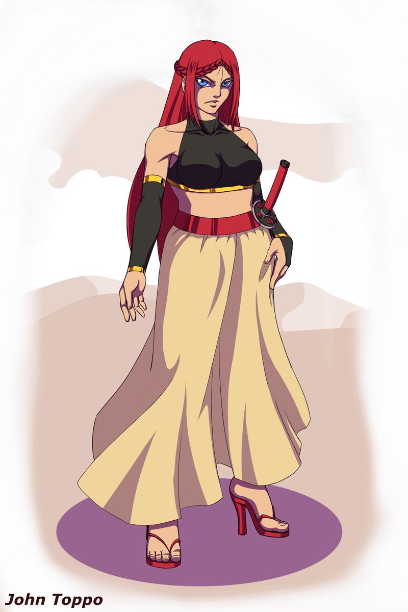 JohnToppo13's tweet photo. A desert themed design for Ruby. #anime #animeart #art #digitalart #illustration #drawing #characterart #characterdesign #digitalillustration https://t.co/isQ15P2jVf