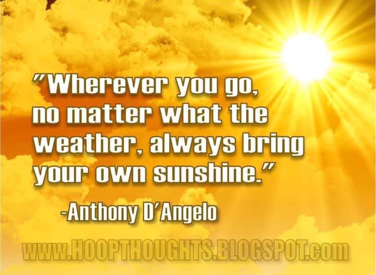 CoachBobStarkey's tweet photo. Good morning! Always bring your own sunshine! https://t.co/rRLKUn0NEo