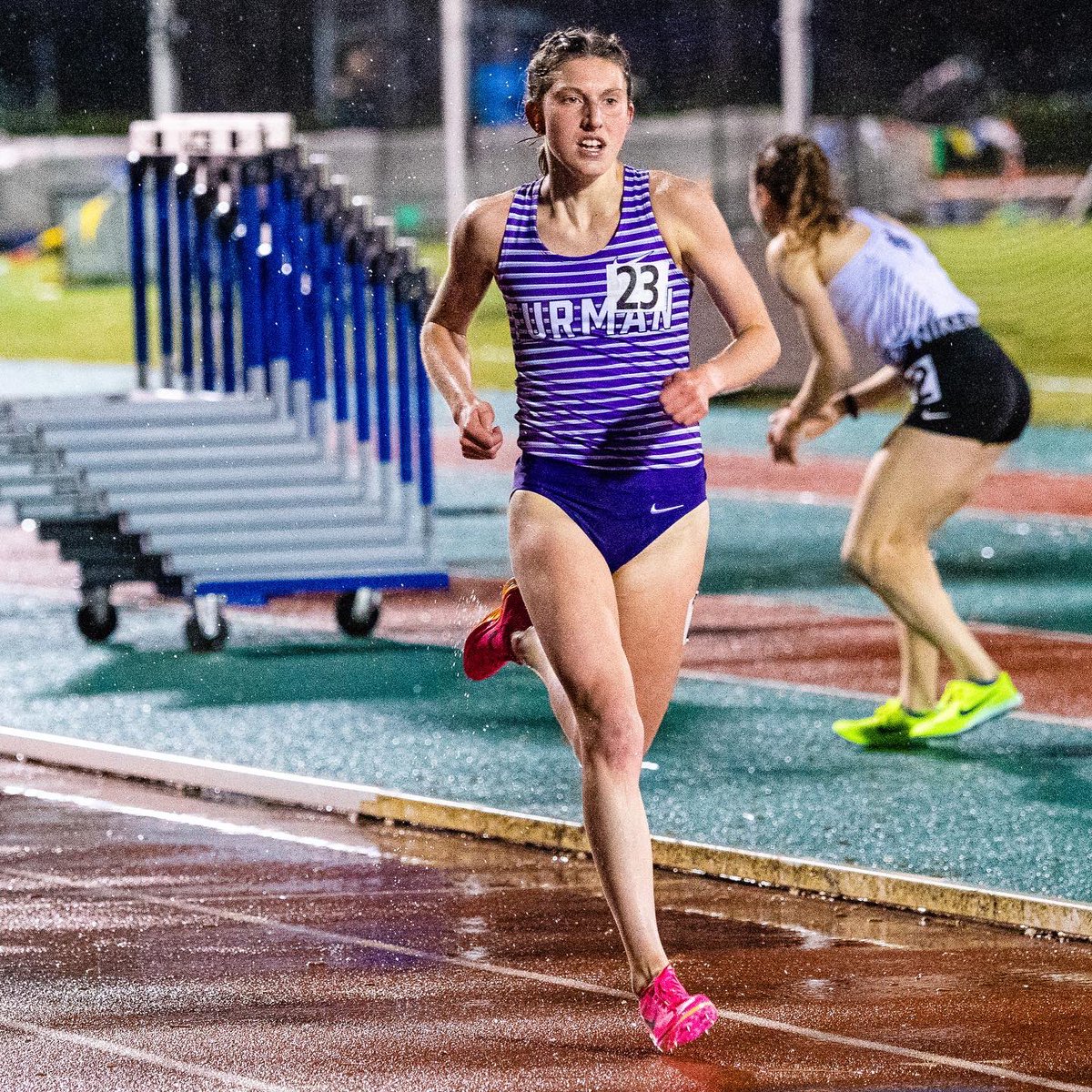 FurmanXC's tweet photo. S/O to this sassy little freshmen (who never stops talking) on a great start to the outdoor season! ππ
Former VA STATE CHAMP Carly Wilkes opened her season with a heat win at #RaleighRelays and doubled back for a near 15-sec 5K PB at #DukeInvite (16:48 -> 16:34)!!
#GirlGang https://t.co/zqOWH2vU6a