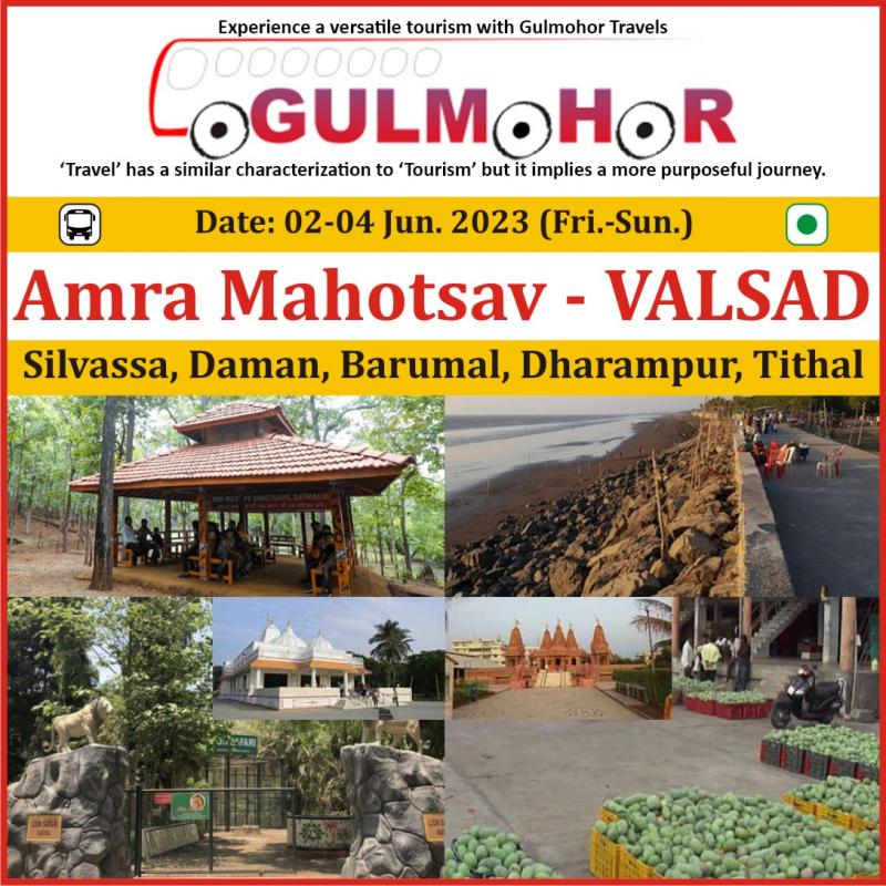 GulmohorT's tweet photo. Gulmohor Travels Amra Mahotsav Season 23 https://t.co/rRIp6ktZYG