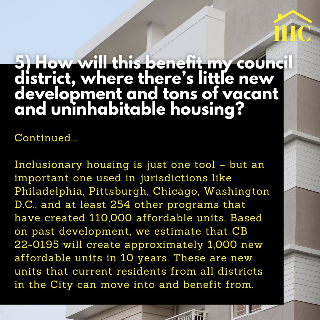 Inclusionary Housing Coalition Baltimore tweet media