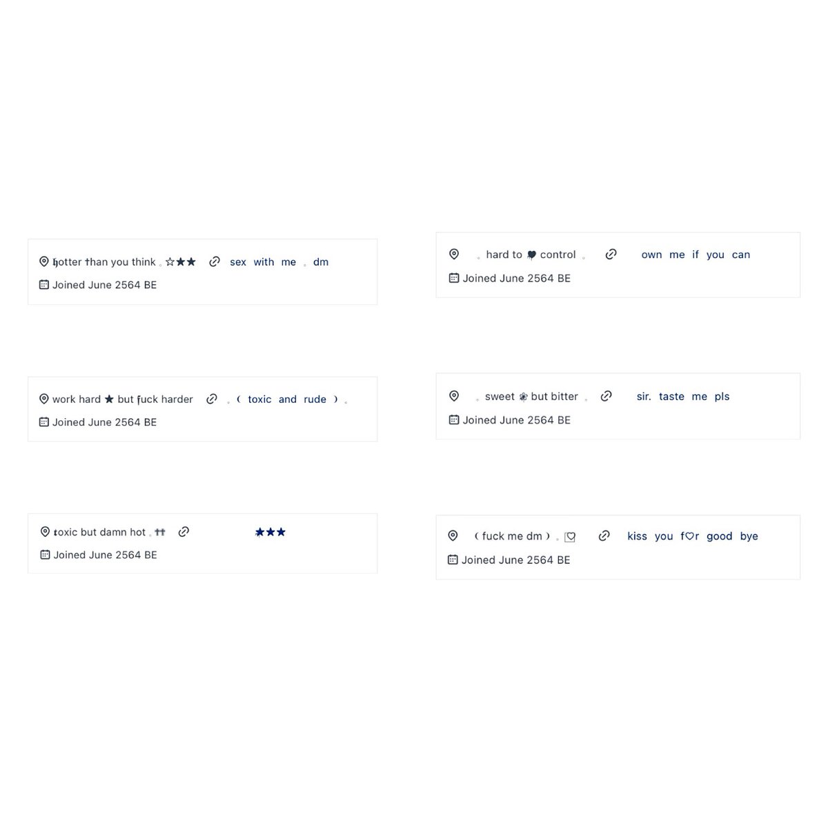 𓈒 ╺ྐ♥︎♡︎♡︎  𓈒

𓈒 ╺12 work ( 6 location + 6 link )
𓈒 ╺free ! just rt + follow me
𓈒 ╺mention anything for all
𓈒 ╺can mention until i close