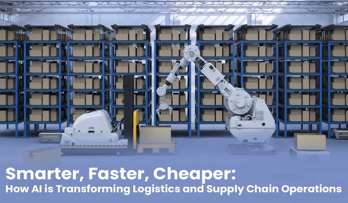 Smarter, Faster, Cheaper: How AI is Transforming Logistics and Supply Chain Operations

Discover how AI is transforming logistics and supply chain operations, reducing errors, automating tasks, improving customer experience, and providing cost savings.
neetable.com/blog/how-ai-tr…