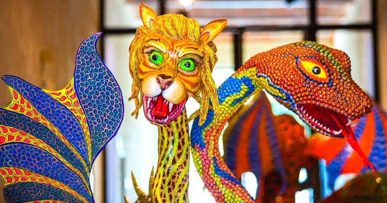 アレブリへ はメキシコを代表する伝統工芸品の一つです。 映画「リ