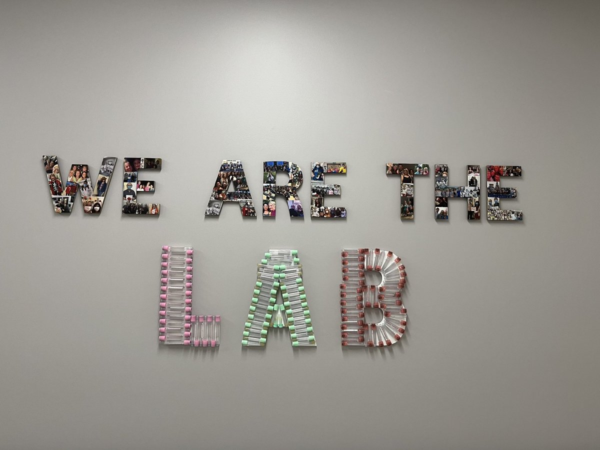 kerry_a23's tweet image. It’s #MedicalLaboratoryWeek and the @Jo_Brant lab team is celebrating with a week of lunch and learns, treats, and a “Name that Baby” contest. 
Happy #MedLabWeek to our colleagues from coast to coast.  #LabsSaveLives
                                                           1/2