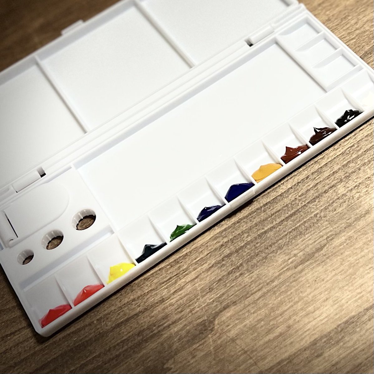 透明水彩はじめたい。