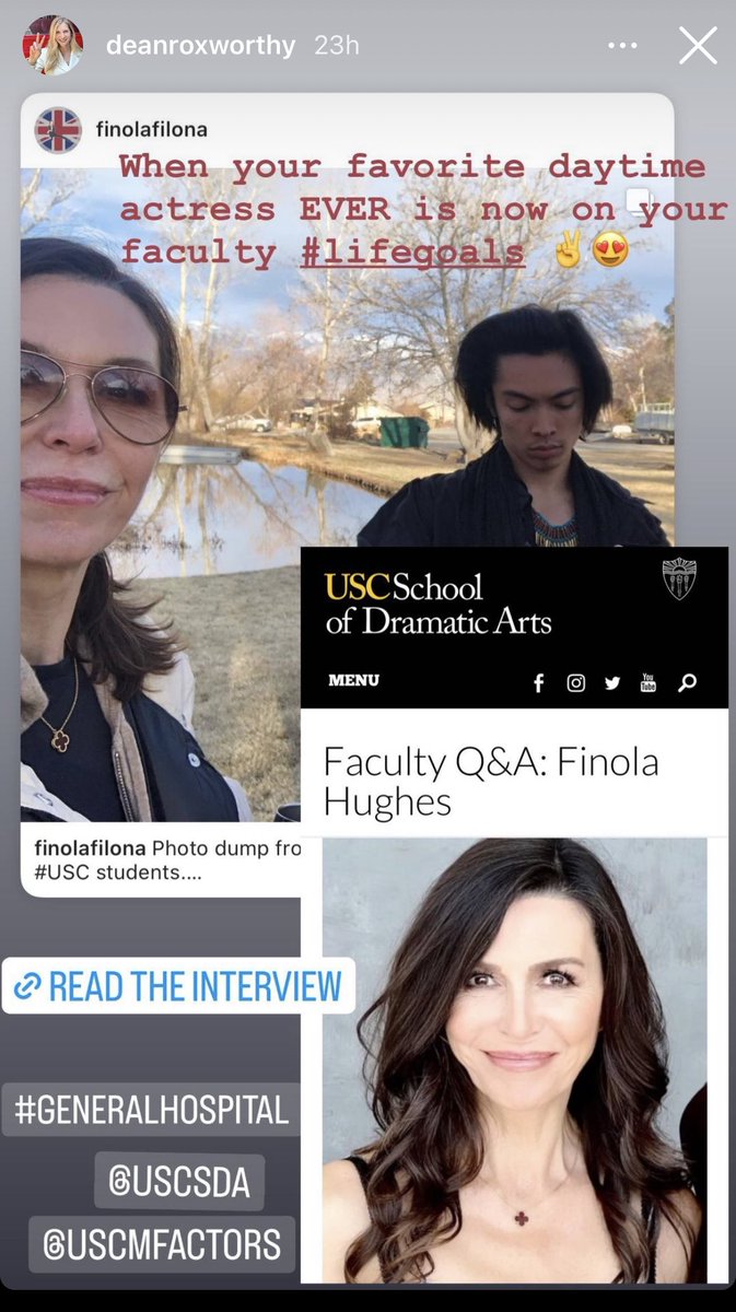 droxbury77's tweet photo. #ProfessorHughes #lifegoals
#USC #USCSDA #FightOn
#FinolaHughes #Fin38 #gh60 #gh #vanna https://t.co/5alvO4gJ6B