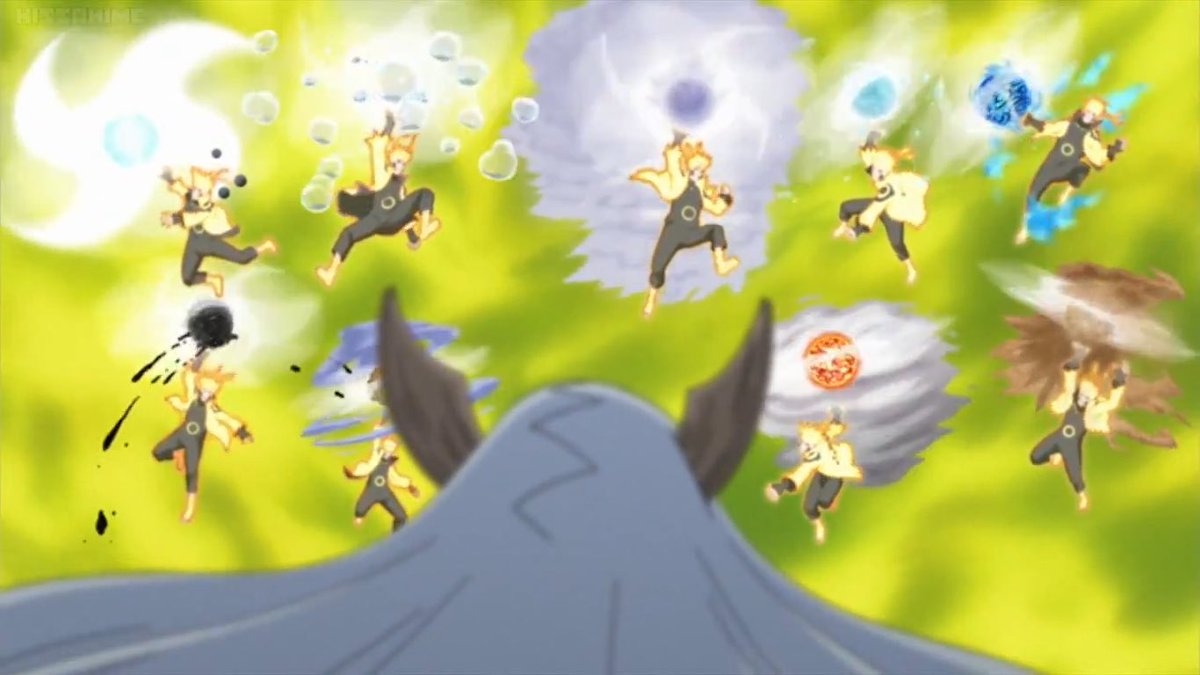 ( THREAD ) #NARUTO 

Les 9 Rasengan/Shuriken de Naruto et leur particularité