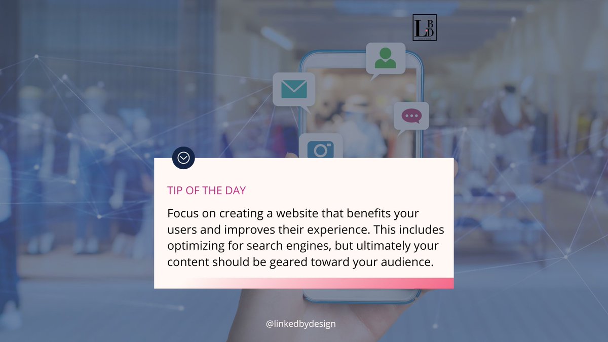 Linked By Design tweet media
