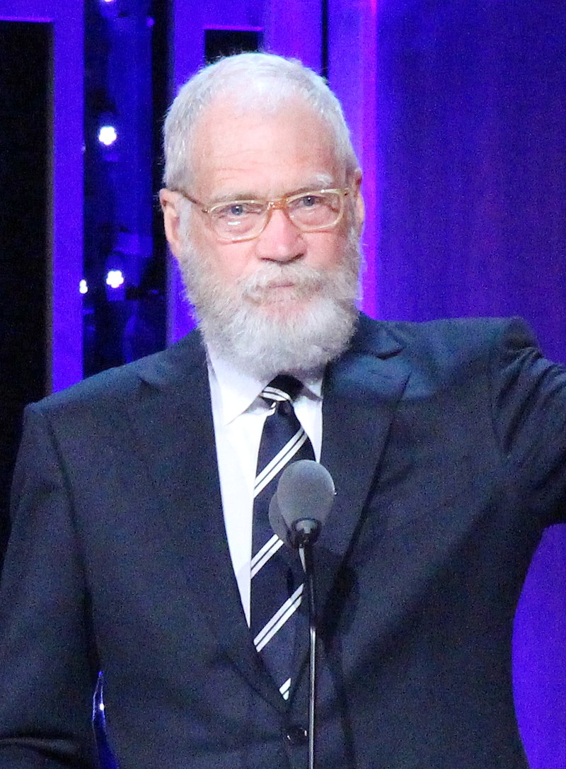 Happy 76th birthday, David Letterman!
(his beard is much younger) 