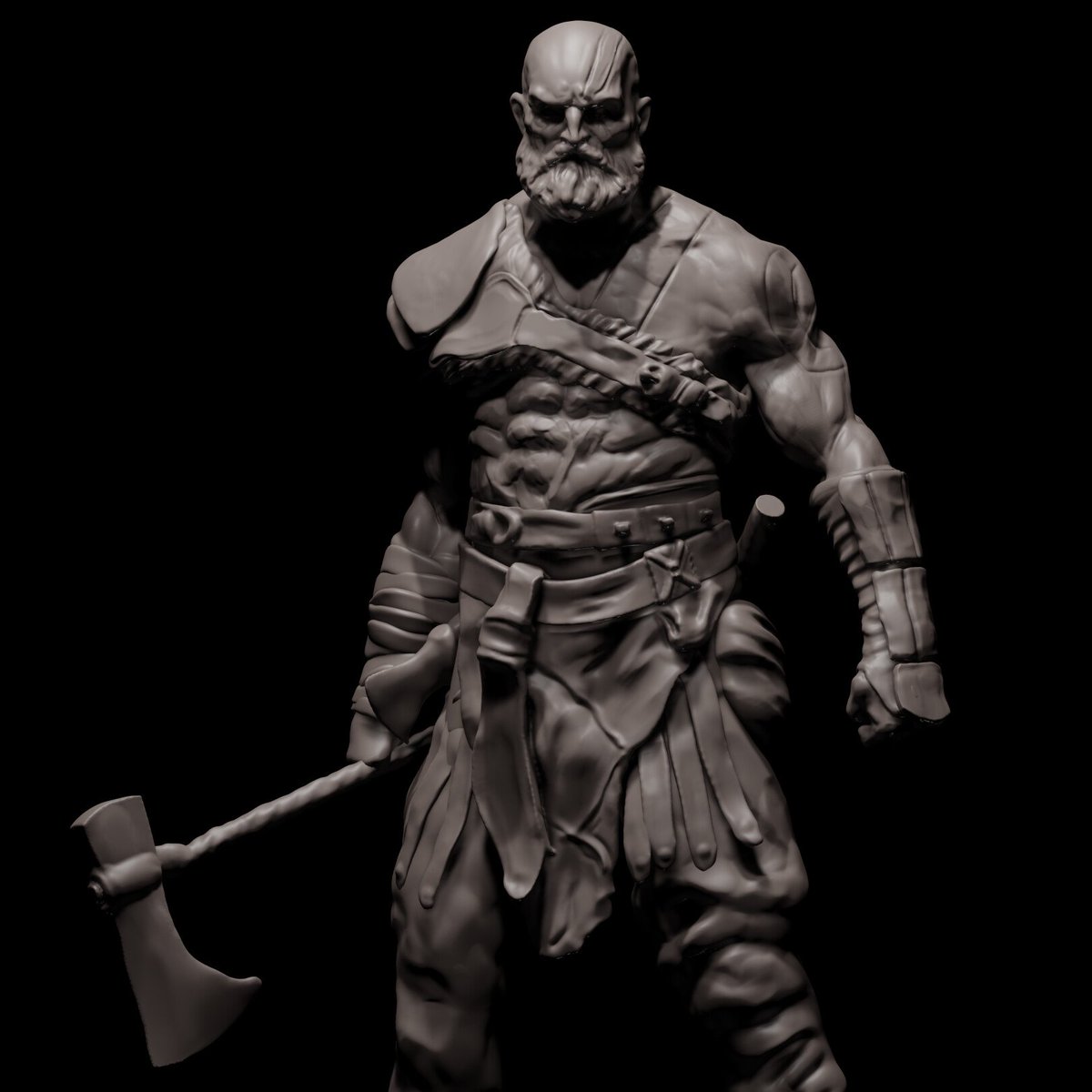 Hi #PortfolioDay 
Im a freelance character modeler/sculptor based in Addis.