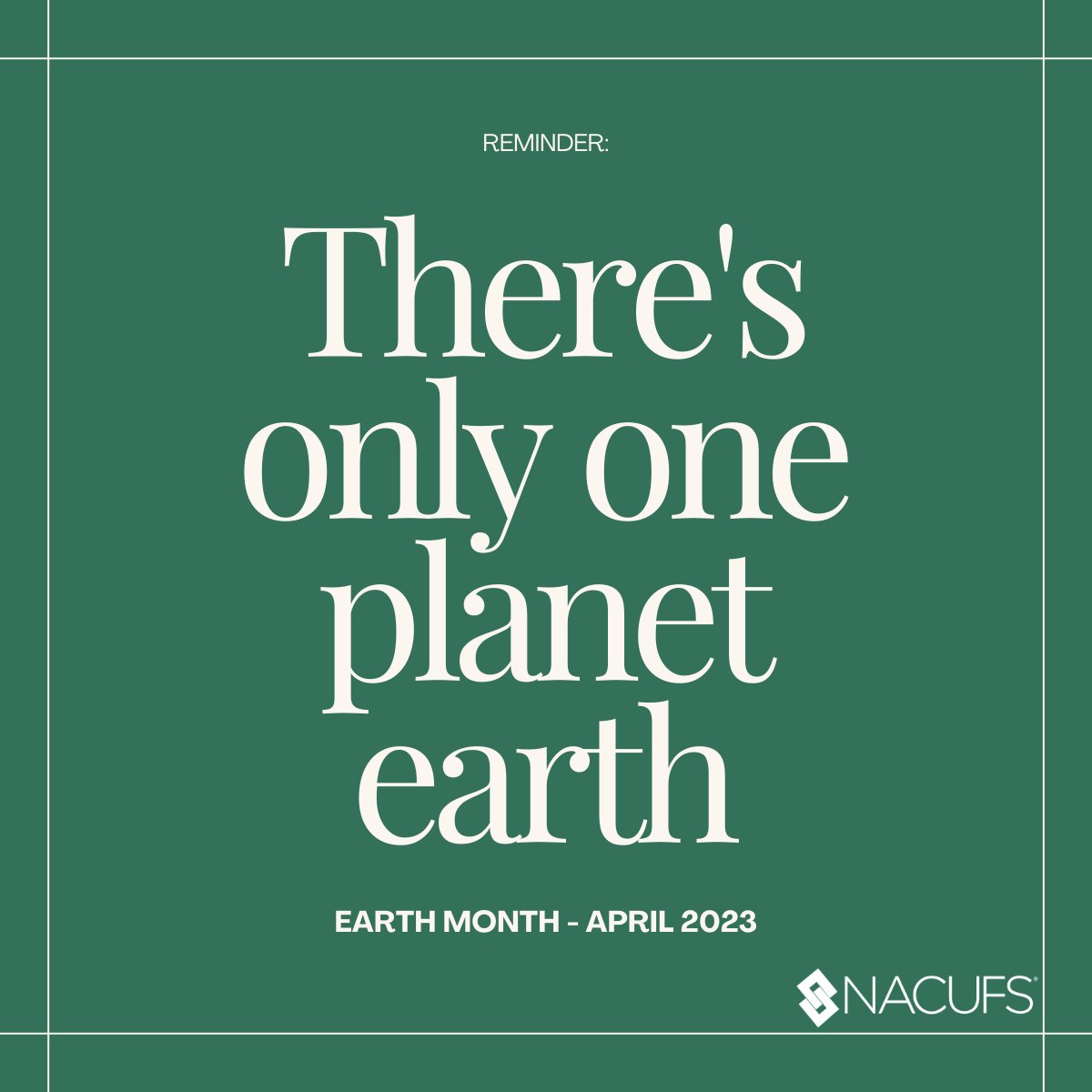NACUFS's tweet image. #EarthDay is April 22. How is your #collegiatedining program helping sustain and protect our home? #NACUFS' #SustainabilityGuide lets you assess your #sustainability efforts, identify opportunities and gain tools to implement and share your story.

nacufs.org/Sustainability…