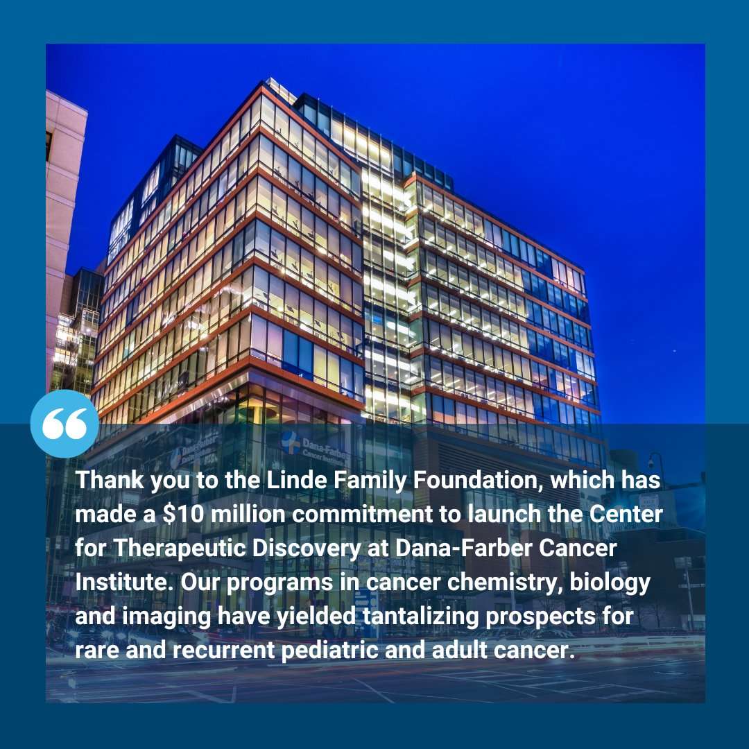 With this generous gift from the Linde Family Foundation, additional advancements can be made, moving promising therapeutics through the preclinical pipeline and into clinical trials. 💻: ms.spr.ly/6015gyCpL