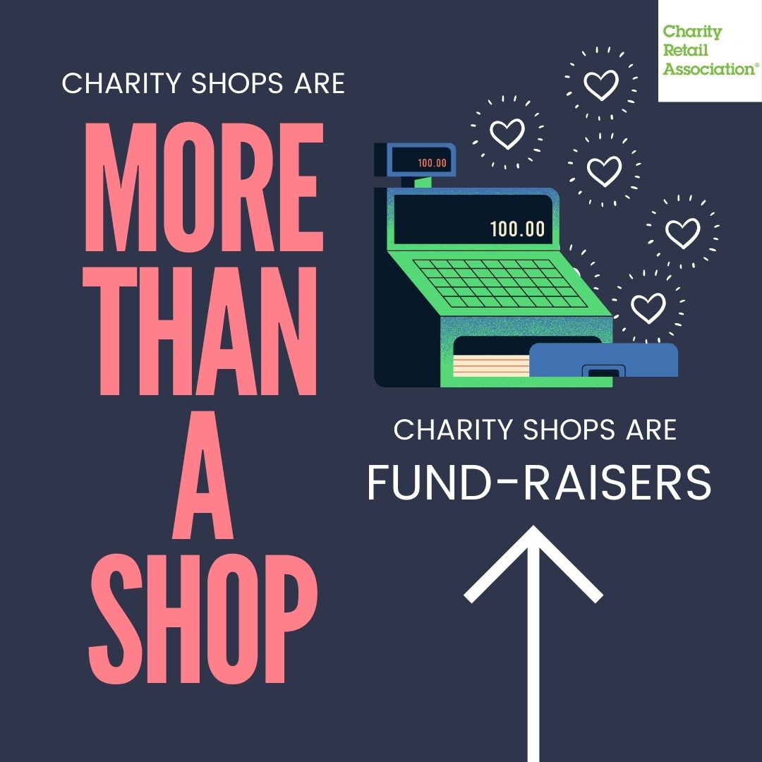 #CharityShops raise more than £300m every year by selling donated goods. By choosing to donate to and shop at charity shops, you’re directly supporting good causes. 👏 #Fundraising #MoreThanAShop