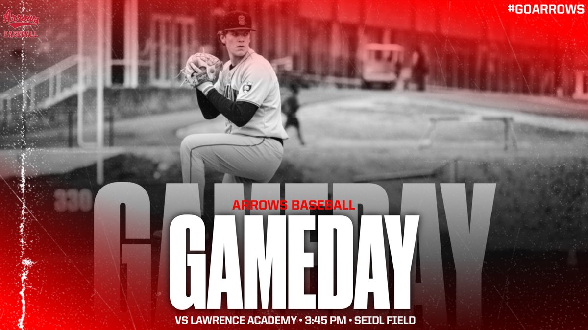 1191Baseball's tweet photo. GAMEDAY!! Arrows play Lawrence Academy today at Seidl Field. Hagan Ward will take the bump at 3:45.
#letsgoarrows https://t.co/UlVNmCU4n1