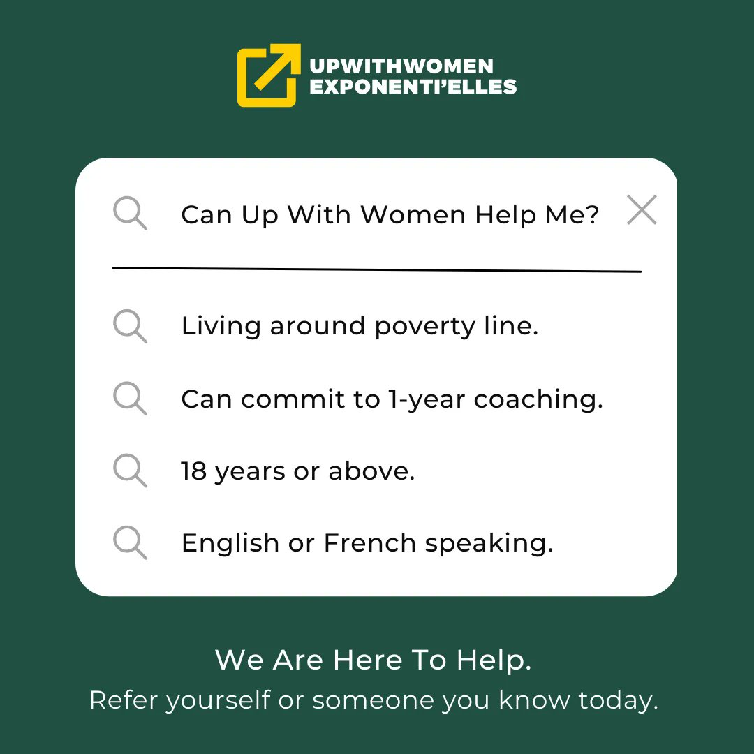 Our Canada-west spring cohort dead line is this Friday, April 14th. If you believe you or someone you know could benefit from our program, learn more at buff.ly/3PBSvwb