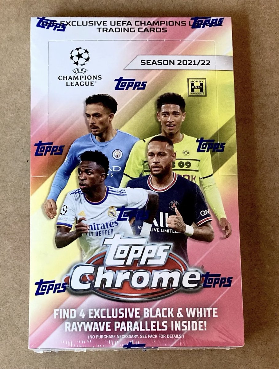 infinitecards00's tweet photo. UCL GIVEAWAY 🔥

To celebrate the great atmosphere around UCL Knockouts, I will be giving away a box of Topps Chrome UEFA Lite, if Real Madrid beat Chelsea today! 

To enter, RT and Follow! 

Winner drawn after the game, Good Luck 🤞🍀 https://t.co/hGbMG8yuP0