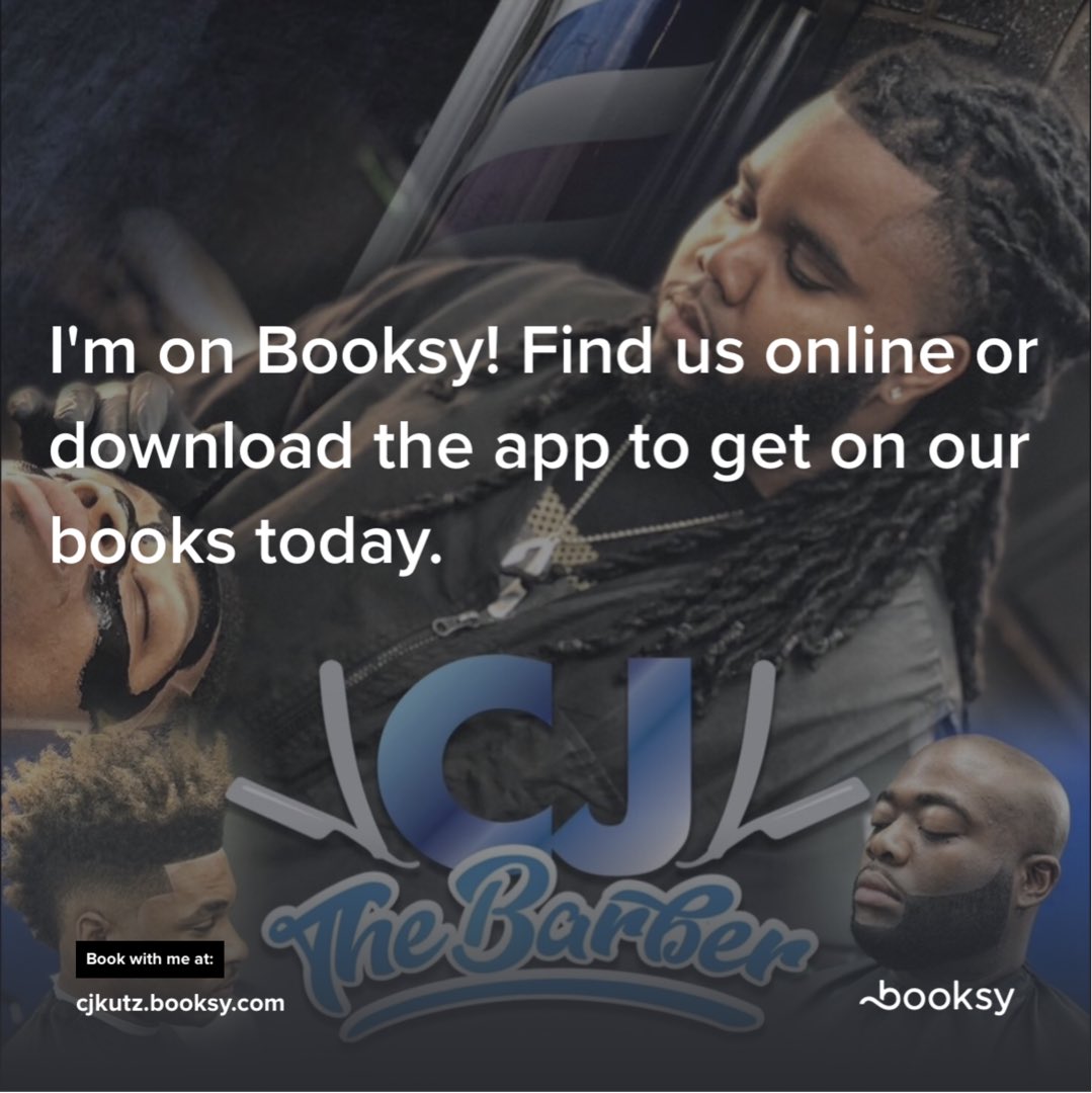 Charismatic_CJ's tweet photo. https://t.co/n07m7xgztZ
#barber #barberlife #barbershop #bestofbooksy #cjkutz https://t.co/oXBiIYhV7R
