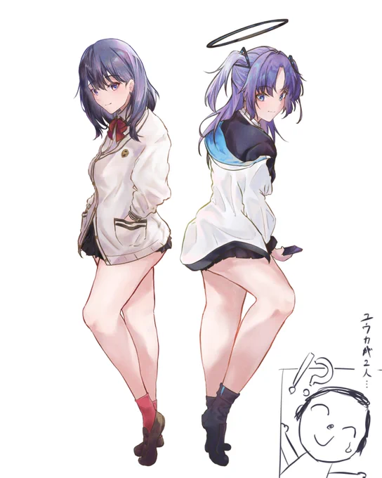 「先生!私の事、一体どこで判断してるんですか!!」 #早瀬ユウカ  #宝多六花 