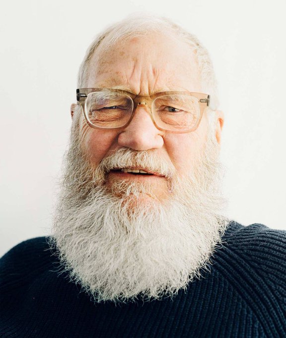 Happy Birthday, David Letterman On another note, get rid of that god awful beard. 