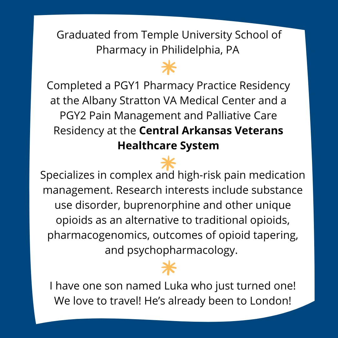 Happy Wednesday! Today we'd like to highlight Dr. Luciani, this year's #PPCPRN secretary-treasurer 👏

Fill out the Member Info form if you haven't already and let us know if we can feature you in future spotlights 📷forms.gle/rSakYzfRP3ebQk……