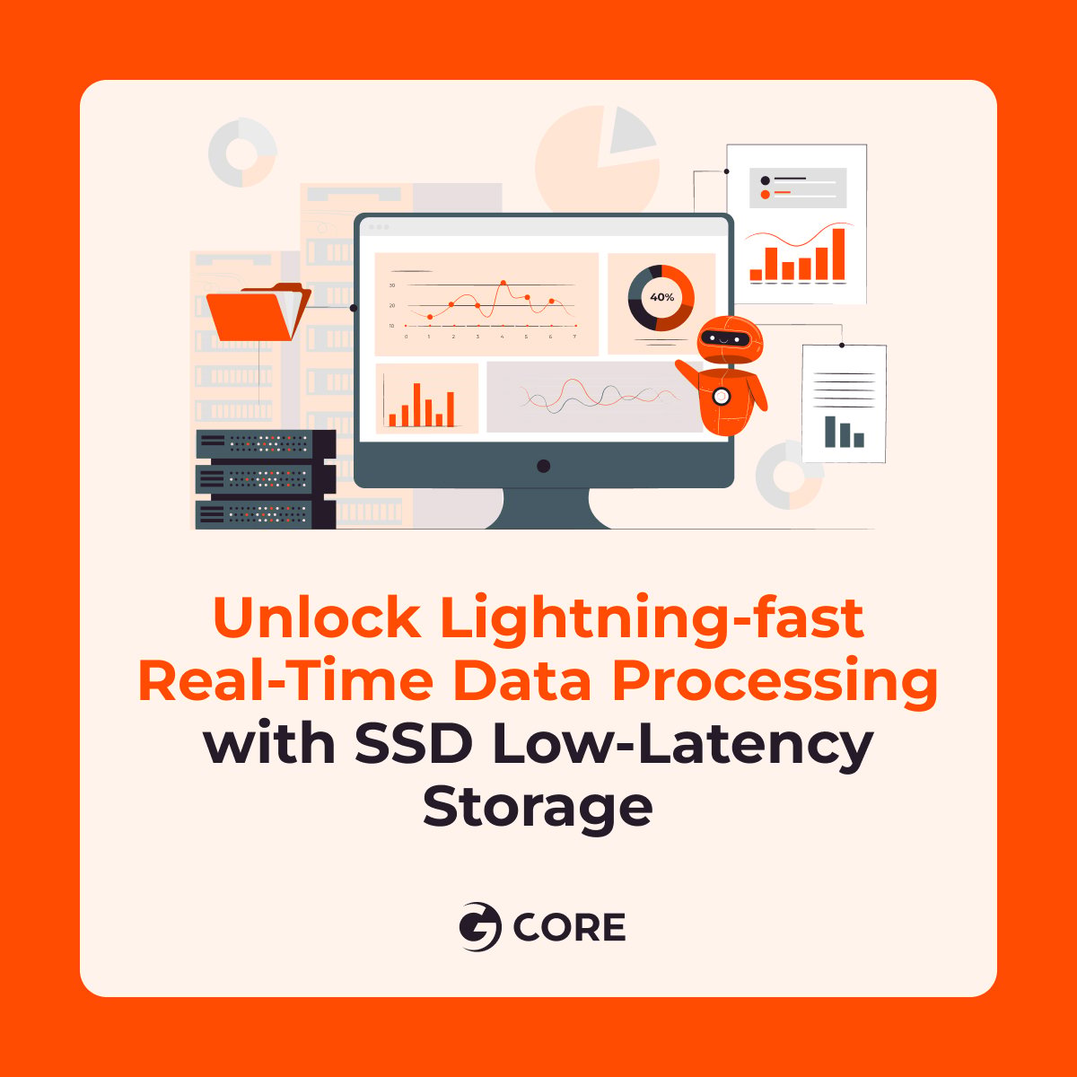 gcore_official's tweet photo. 🚀 Boost your business &amp; productivity with our next-gen distributed block storage architecture volume - SSD Low-latency Storage for Cloud! Read on for pricing &amp; use cases: https://t.co/qlqNiEHReF

#SSDstorage #cloudcomputing #cloudstorage https://t.co/hX3DqATMar