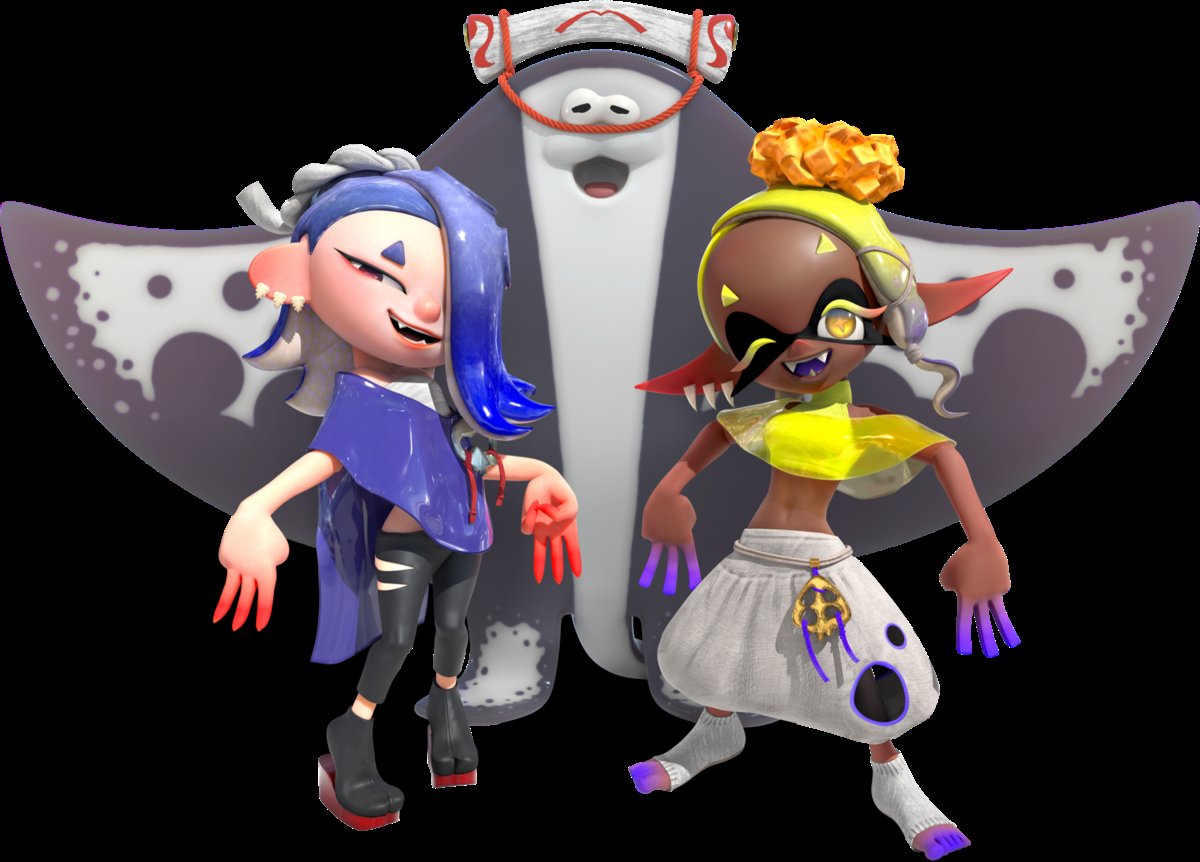 SplatoonAnythng's tweet image. Deep Cut is gay! I know because I made it up!
