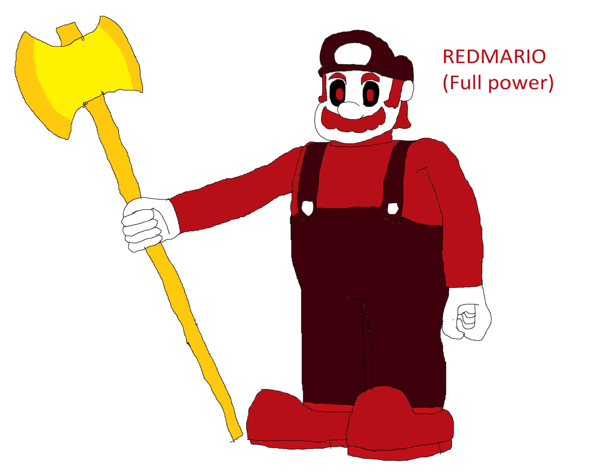 SMRO131's tweet photo. REDMARIO in his full power mode #marioexe #marioexeoc #REDMARIO #mariomadness https://t.co/2t3RBraJ09