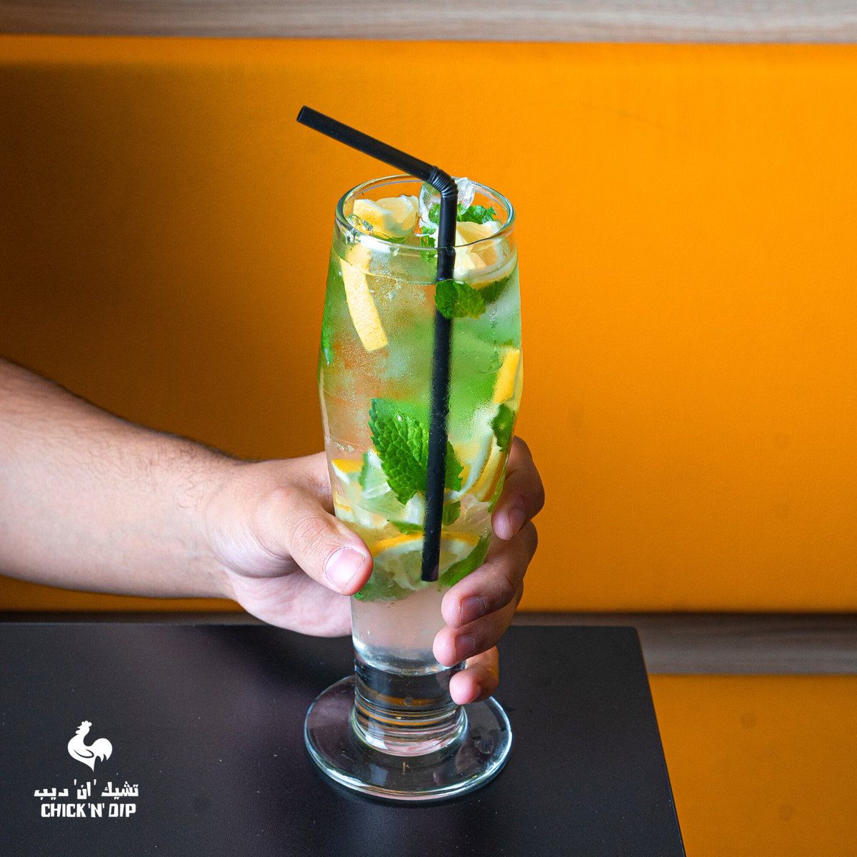 موهيتو منعش يكمل تجربتك في #تشيك_ان_ديب 🍃 🍋