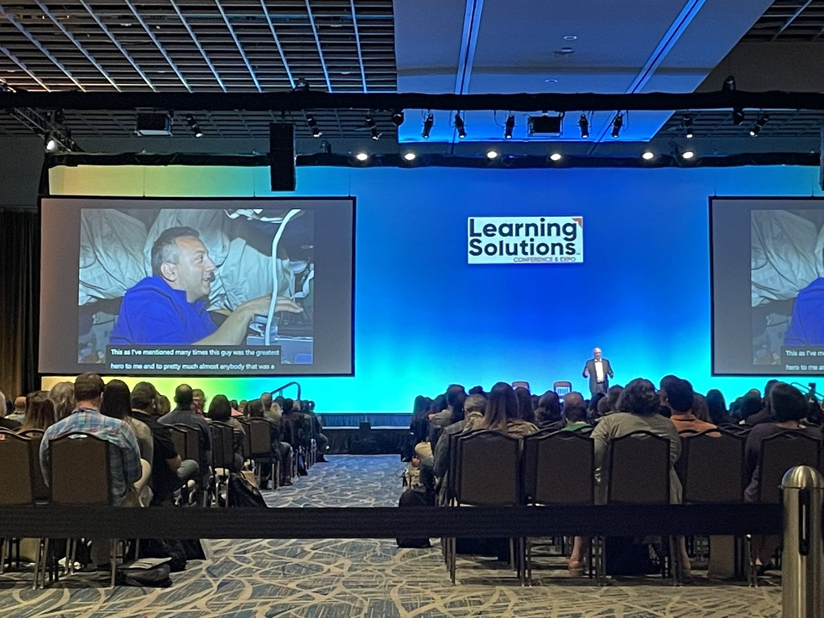 jmarrapodi's tweet image. One thing they train NASA astronauts is to deal with mistakes. Allow yourself 30 seconds of remorse then figure out how to fix it. #lscon