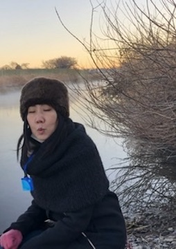 MTTsawako's tweet photo. Winter in Saitama, Japan. Cold early morning and river mist - and a kingfisher. https://t.co/jSa621QmVj