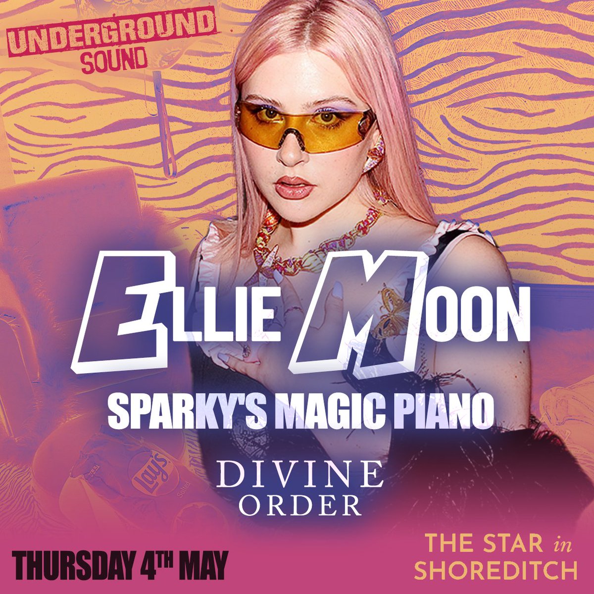 SparkyTheBand's tweet photo. We'll be supporting the brilliant @thisiselliemoon at The Star In Shoreditch on Thursday 4th May. Please buy tickets in advance, this will sell out! Tickets here: https://t.co/EX2ByFYwDX https://t.co/DT2iyBBJD0