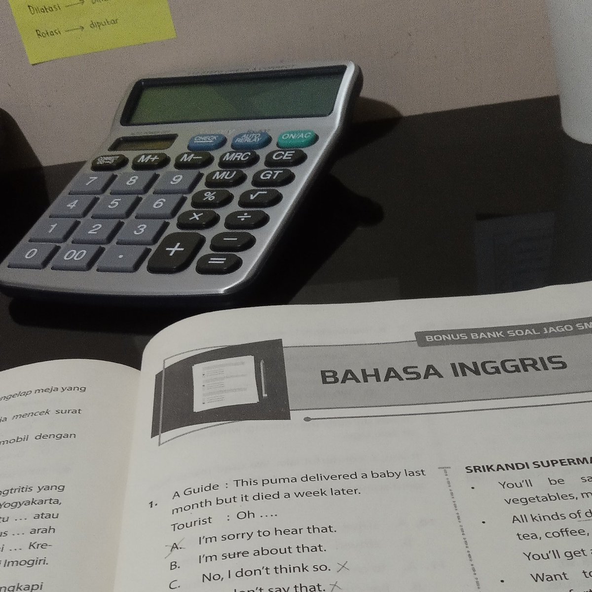 4810study's tweet photo. (12/4/2023)
today kinda unproductive bcs i sleep all day 😵‍💫 i just study for 15 minutes cuma ngerjain 10 soal 😸💭💢 https://t.co/2MF0gpVkn4