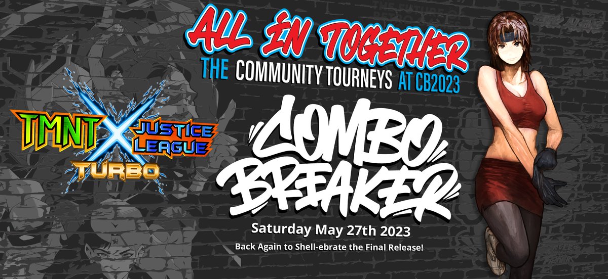 TMNT ️Justice League Turbo 🔜 Combo Breaker 2023 on Twitter "We're back