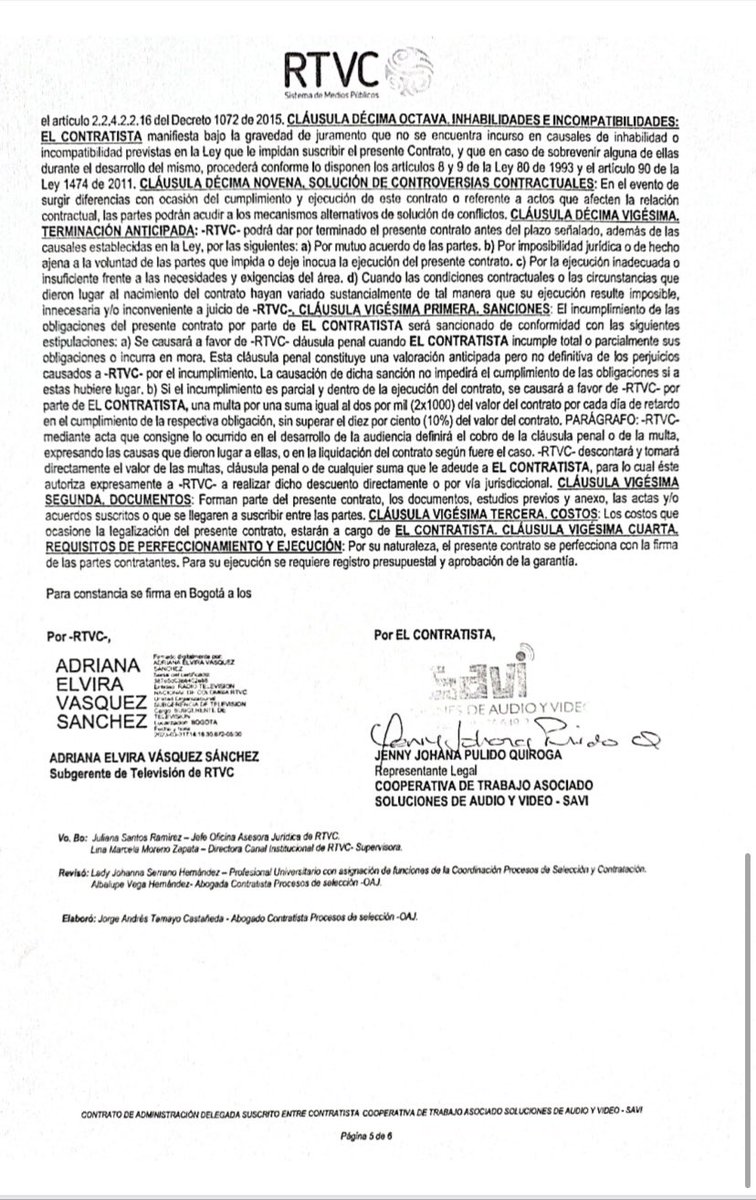 Danielbricen's tweet photo. A través de RTVC acaban de contratar un equipo de 13 personas que se encargará exclusivamente de la producción de contenidos audiovisuales para el Presidente Gustavo Petro.

El costo para los colombianos de semejante acto de vanidad será de $3.830.492.000 en 2023.

¿Austeridad? https://t.co/fh3ICaMNoo