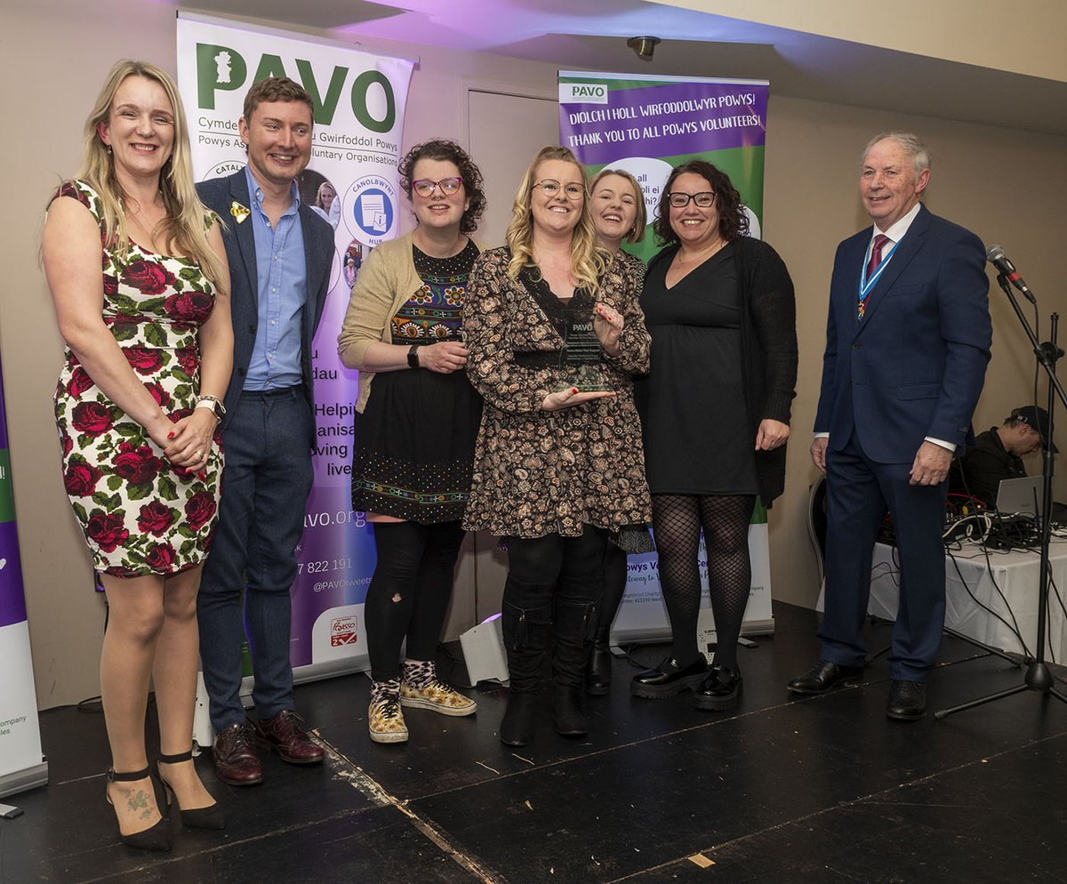 🏆🌟The Powys Volunteer Of the Year 2023 Excellence in Health and Wellbeing Group Award was won by Mums Matter Peer Support 🌟🏆
Congratulations  Mums Matter !

#PVOY2023