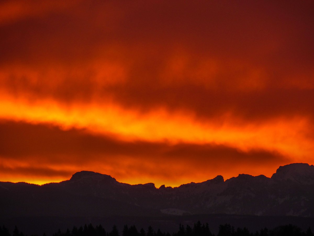 NWSSeattle's tweet photo. Well, that was something special.

#sunrise #wawx https://t.co/Y2DGRAiV9V