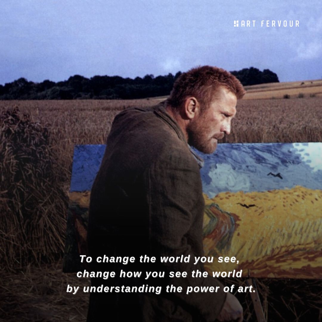 artfervour_'s tweet photo. Every art enthusiast knows that through the lens of art, the world becomes a canvas presenting endless possibilities. 
What better way of living is there? 

#ArtandPerspective #NewPerspectives #Inspiration #Quotes #ArtQuotes #VanGogh #PowerofArt #MoviesxArt https://t.co/EwZu00j8bo