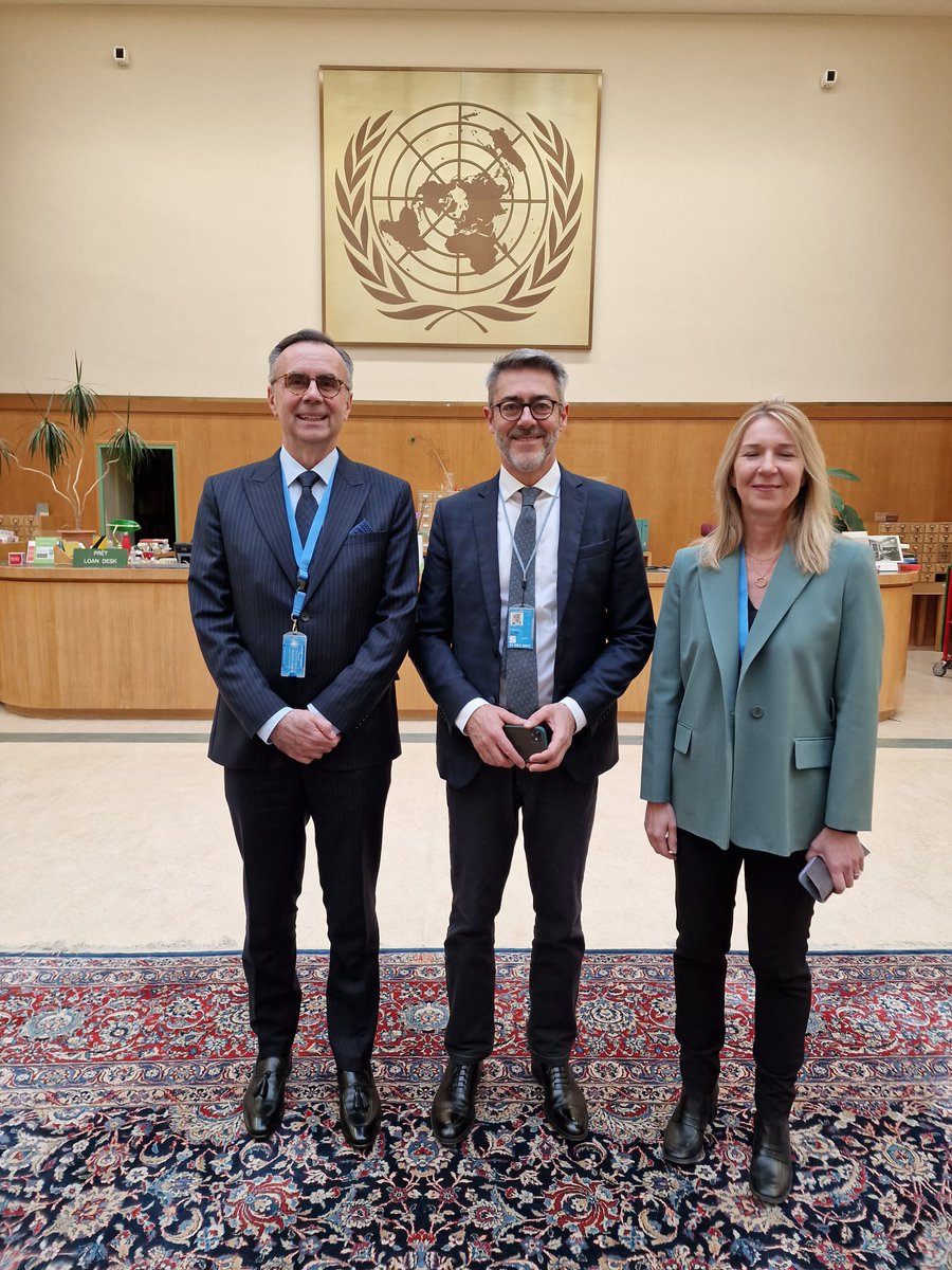 MarkoticGordan's tweet photo. Many thanks to Francesco Pisano, Director of the #UNOGLibrary and his assistants for hosting me in the #UN Library founded in 1919 as the Library of the #LeagueofNations. That was remarkable journey through history. https://t.co/ROmnS2hDut