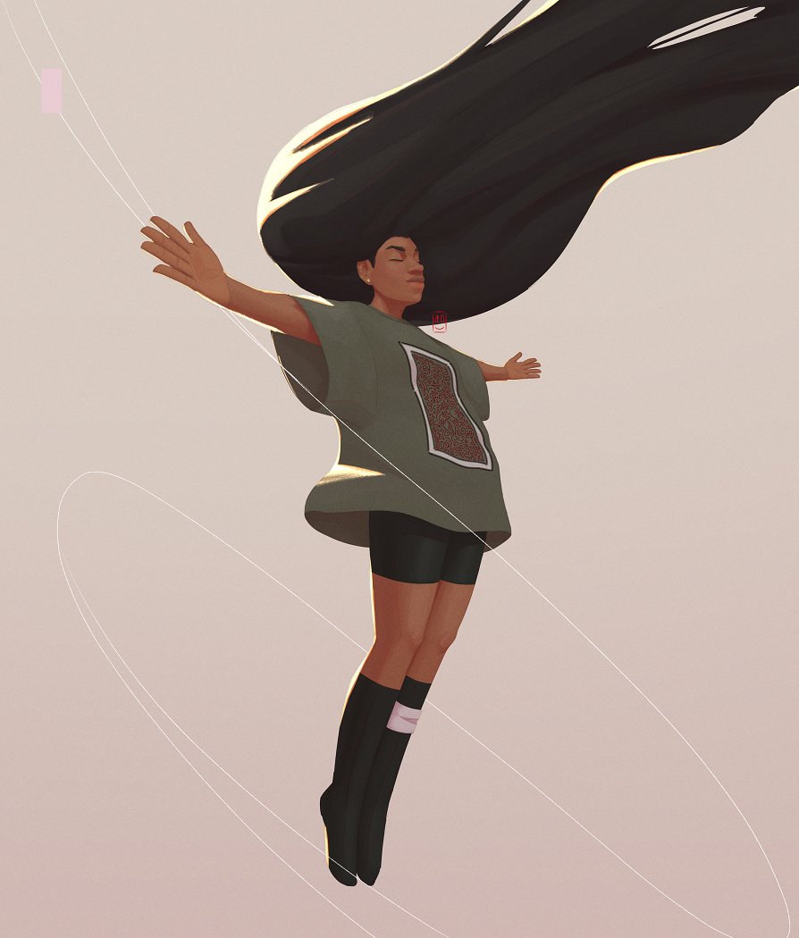 aok_vii's tweet image. Hi! #PortfolioDay
I'm Akpevwe, a digital Illustrator from Nigeria. I mostly draw people and I'm currently working on developing my own characters. 😊