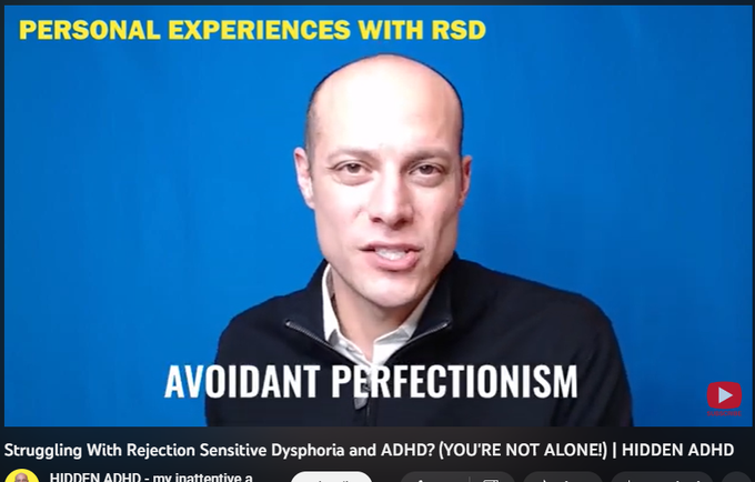 9,345 views  2 Mar 2021  #adhd #adultadhd #howtoadhd
Rejection sensitive dysphoria (or RSD) is one of the most disruptive symptoms of ADHD. It's possible you've experienced it and didn't even know where those extreme emotions had originated... in fact, up to 99% of teens and adults with ADHD are more sensitive than usual to rejections. Let's talk through the signs, symptoms and some ways this has shown up in my life and how I've managed it.

Want more ADHD-friendly tips and strategies?

► Watch my FREE ADHD productivity training: https://link.hiddenadhd.com/ytmain
► Download my guide: 10 Productivity Mistakes All ADHDers Make https://link.hiddenadhd.com/ytdownload

#adhd #adultadhd #howtoadhd #adhdhelp #adhdtips #adhdguide
Aron Croft, Aaron Croft, Hidden ADD, Hidden ADHD, Atypical Coach, neurodivergent, neurodiversity