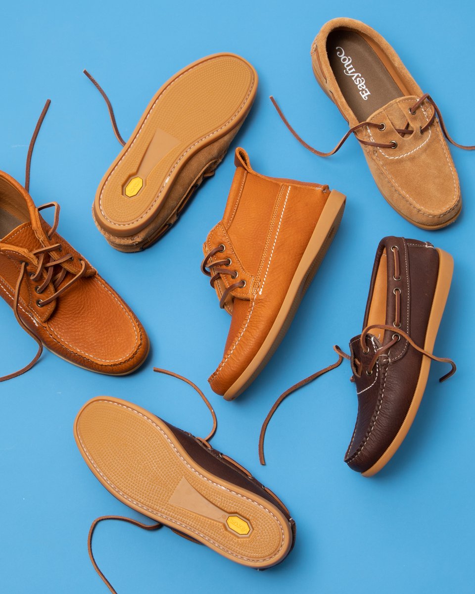For those that don’t know, EasyMoc make the kind of moccasins ideal for relaxing on your front porch, supping root beer and staring out at the grand pine forested vistas your humble ranch overlooks. oipolloi.com/brand/easymoc/…