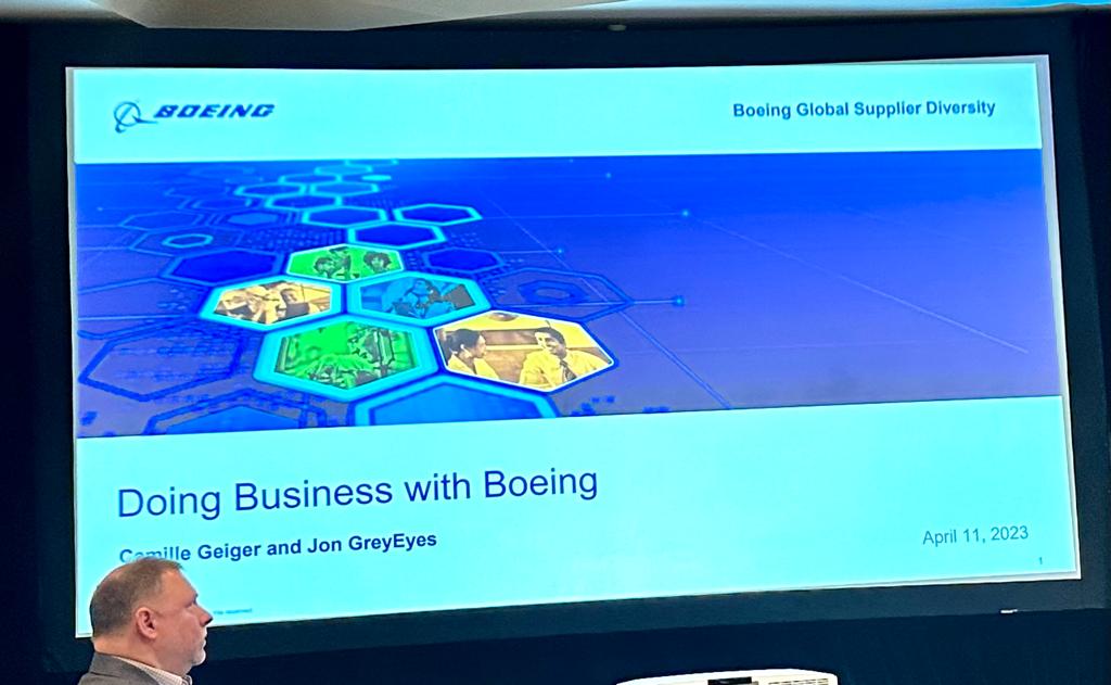 RMoLLC's tweet photo. Thrilled to have been part of this event on 𝐄𝐱𝐩𝐚𝐧𝐝𝐢𝐧𝐠 𝐒𝐮𝐩𝐩𝐥𝐢𝐞𝐫 𝐃𝐢𝐯𝐞𝐫𝐬𝐢𝐭𝐲 𝐢𝐧 𝐀𝐞𝐫𝐨𝐬𝐩𝐚𝐜𝐞 sponsored by Boeing, in Seattle, WA. Here's to a more inclusive and diverse future for the industry! ✈️🌟
​
#TeamBoeing #AerospaceDiversity #BoeingSeattle https://t.co/HFLj9gXTbJ