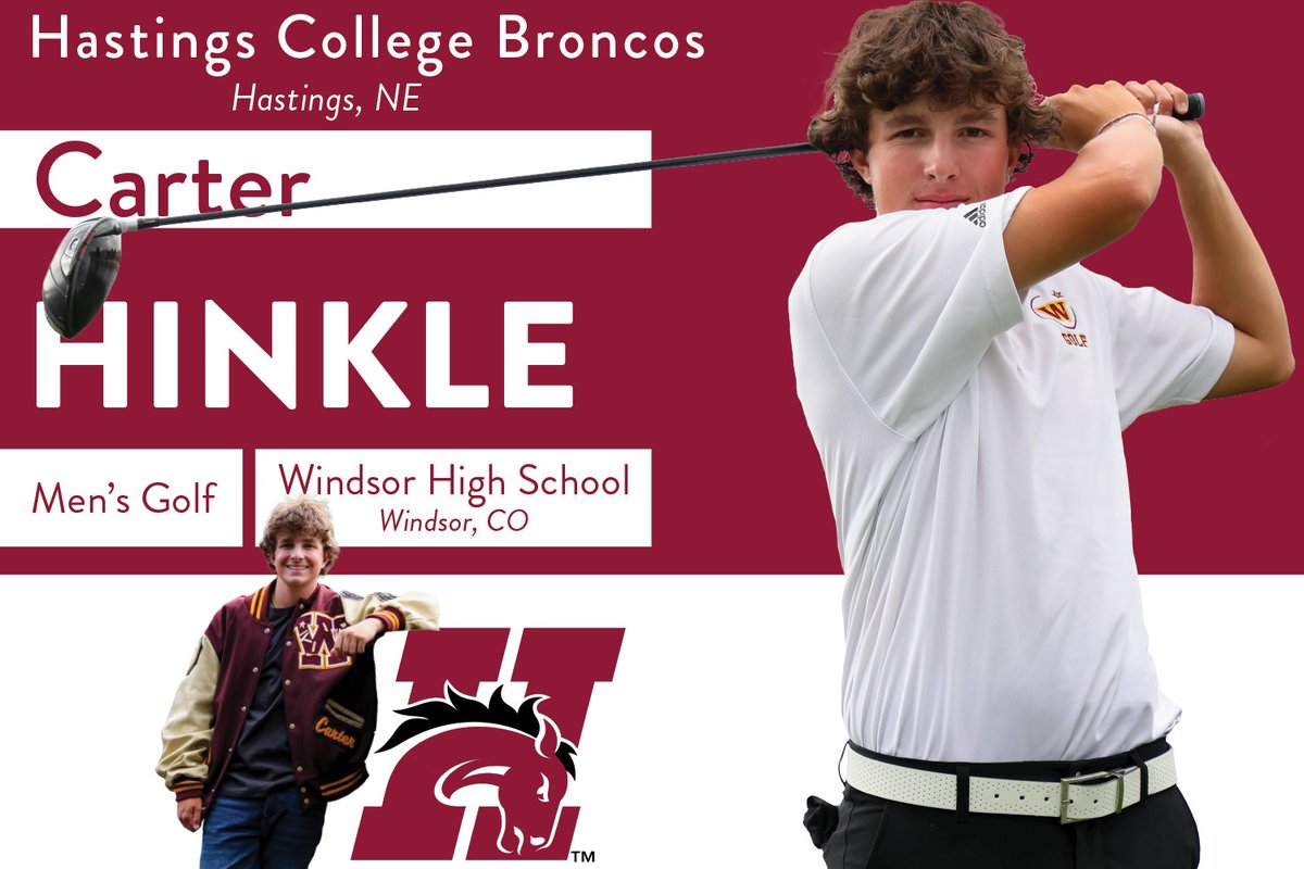 Today is the big day for our son <a href="/CarterHinkle4/">Carter Hinkle</a> ! He will join dozens of other Windsor High School athletes in signing their National Letters of Intent at the WHS gymnasium. Please join our family in saluting Carter. @HC_BroncoGolf #golf
 ⌛4:30 p.m.
📅 April 12
 📌1100 Main St.